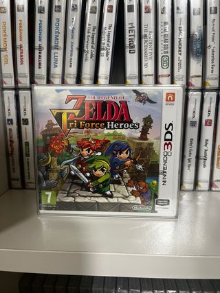 Lote  Legend of Zelda: Majora's Mask + Tri Force