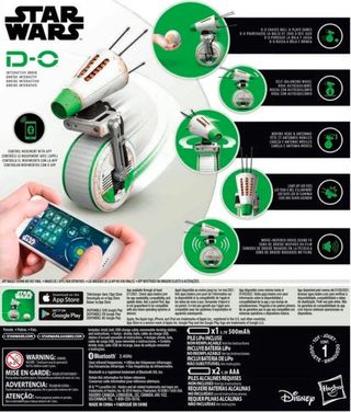 Star Wars Droid D-O Interactivo Bluetooth