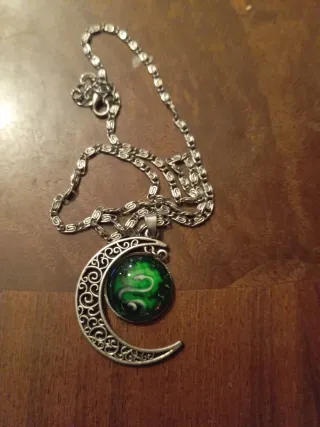 Colgante Luna y Serpiente