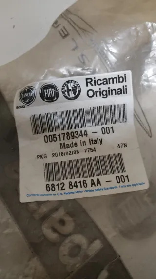 Depósito agua limpiaparabrisas Fiat