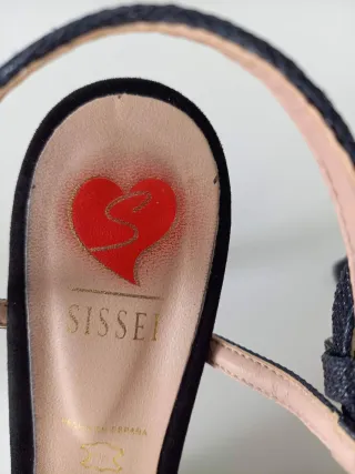 Sandalias Sissei Negras