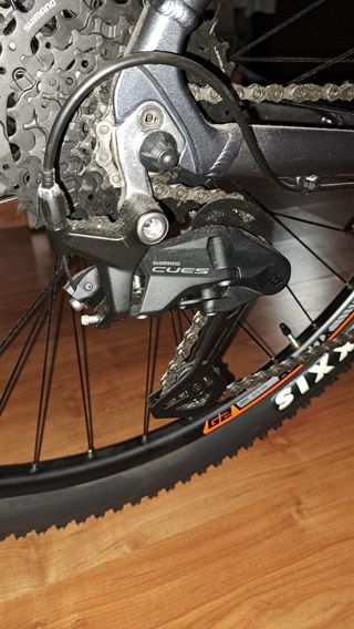 Bicicleta NTT Gris con Accesorios