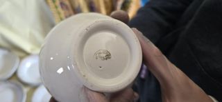 13 Platos y Cuenco Loza Pickman La Cartuja Sevilla