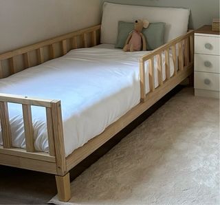 Cama Montessori 90x190 Madera Natural
