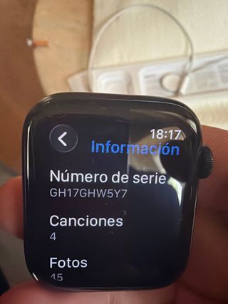 Apple Watch Negro/Gris Espacial