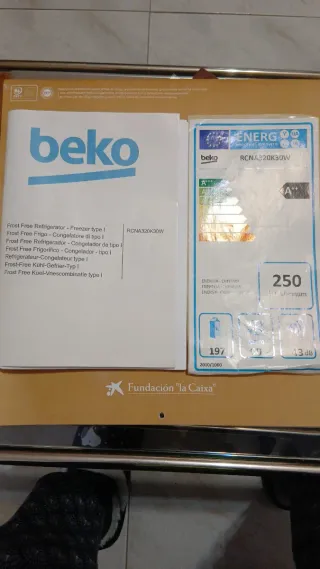 Nevera Beko combi