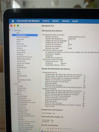 MacBook Pro 13” M1 2020 • 99% batería • Impecable