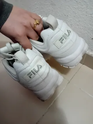 Zapatillas Fila Blancas Talla 38