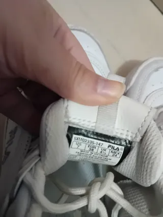 Zapatillas Fila Blancas Talla 38