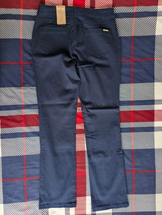 Pantaloni Camomilla Donna Taglia 46 Blu