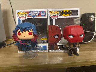 Funko Pop Raven y Red Hood