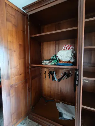 Armadio 5 ante legno massello