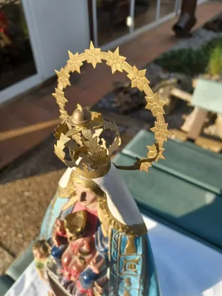 Figura Virgen del Henar Antigua