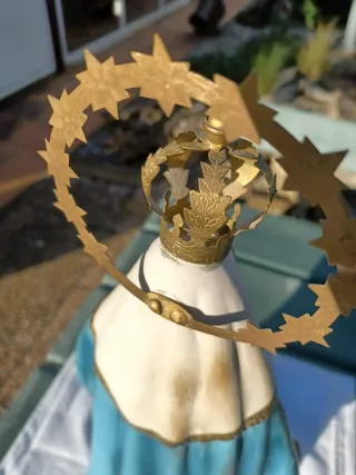 Figura Virgen del Henar Antigua