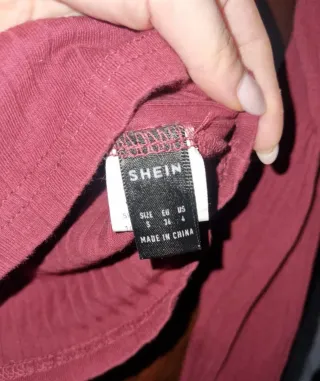 Maglia manica lunga con volant taglia S.