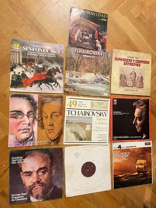 Lote 10 Vinili di Musica Classica