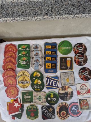 48 Sottobicchieri Birra Vintage Rari