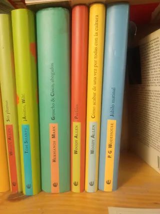 10 libros colección humor anagrama