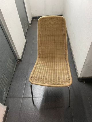 Pack 4 Sillas Ratán IKEA Estilo Nórdico