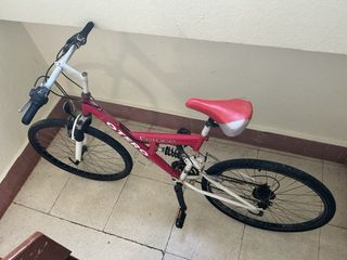 Bicicleta Otero Ferocce Roja y Blanca