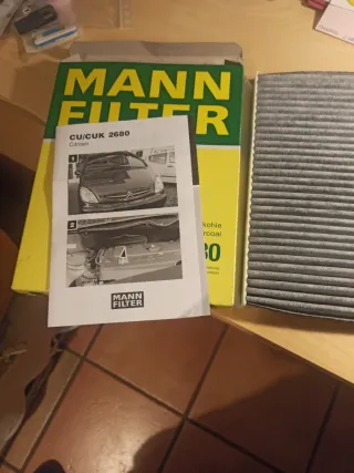 Xsara Picasso fitro habitáculo Mann CUK 2680