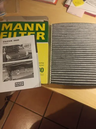 Xsara Picasso fitro habitáculo Mann CUK 2680