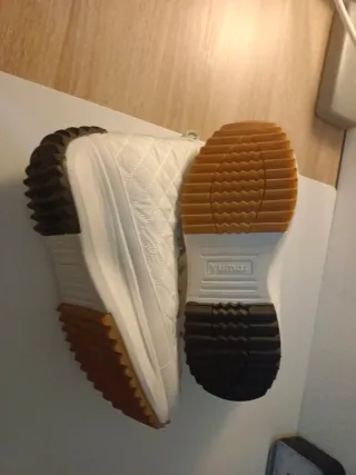 Zapatillas blancas altas