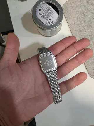 Reloj Casio Analógico Digital Plata