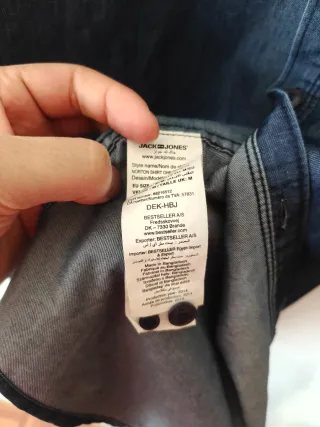 Camisa vaquera JACK & JONES Talla M