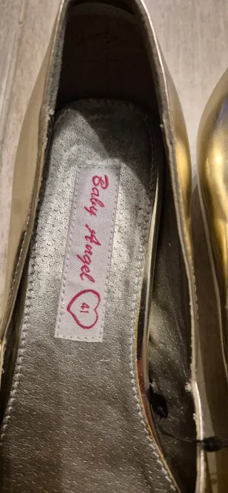 Ballerine dorate Baby Angel Tg 41