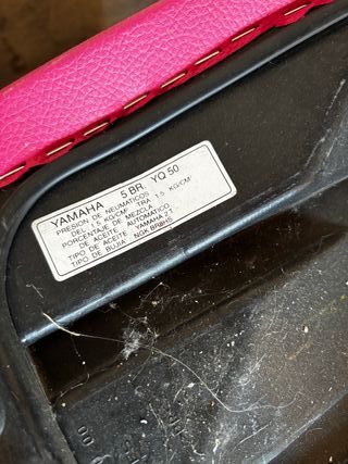 Sillín Aerox Rosa Scooter