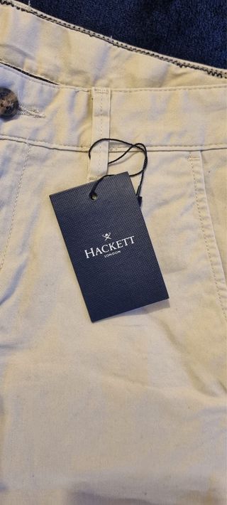 Pantalón Hackett Chino Talla 7-8 Beige