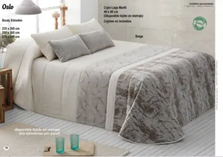 Bouty Edredón Amberes Beige