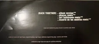 Vinilo •Nigel Hayes - Back Together•