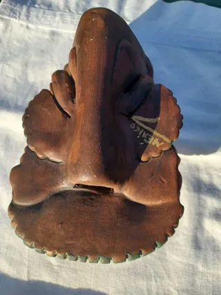 Figura terracota mexicana artesanal