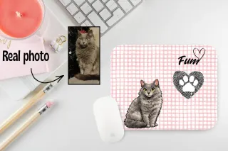 Alfombrilla Ratón Dibujo Personalizada