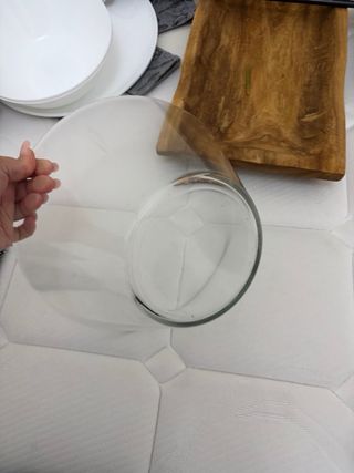 Bol / cuenco grande cristal Ikea