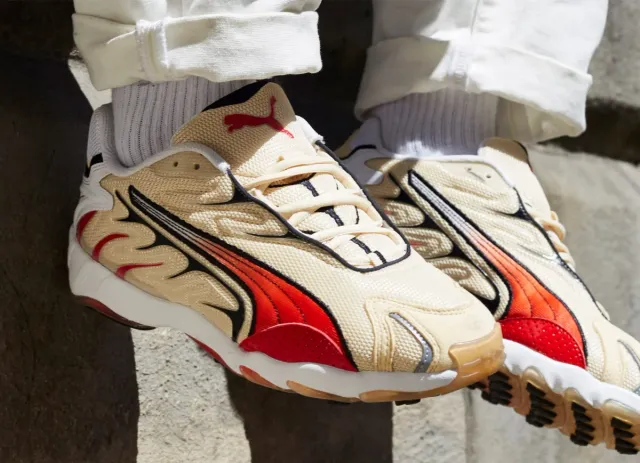 Zapatillas A$AP Rocky x Puma Inhale Summer Melon.