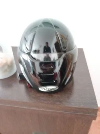 Casco Moto Nitro Scooter Negro,sin uso apenas.