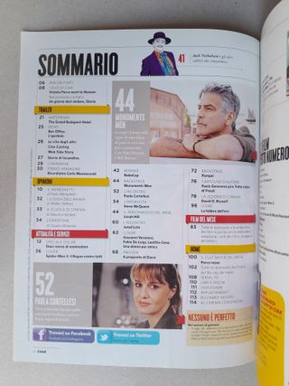 Rivista  Ciak n. 2 Febbraio 2014