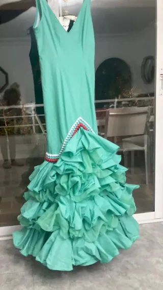 Traje Flamenco Gitana Diseño Exclusivo