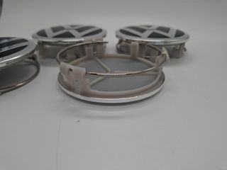 4 Coprimozzi Volkswagen 75mm Nuovi