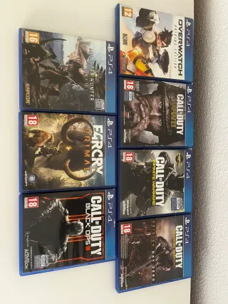 Ps4 Fat + Videojuegos