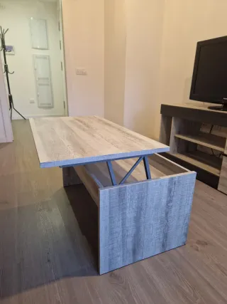 Mesa de centro elevable