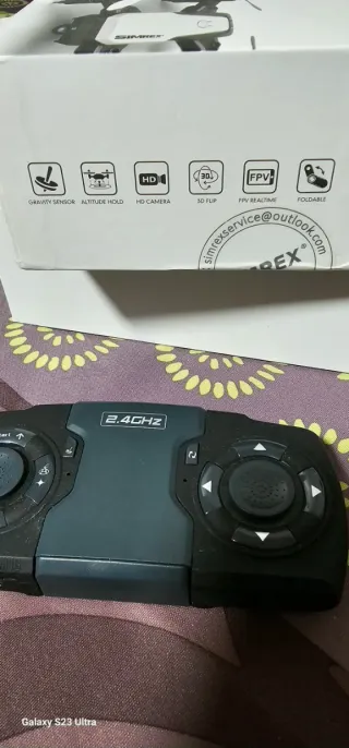 DRONE SIMREX X300C Negro/Blanco