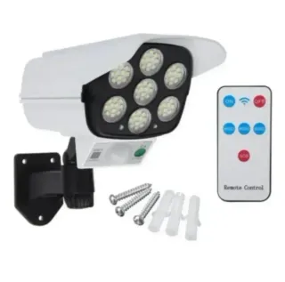 3 Faretti LED Falsi Telecamera di Sicurezza