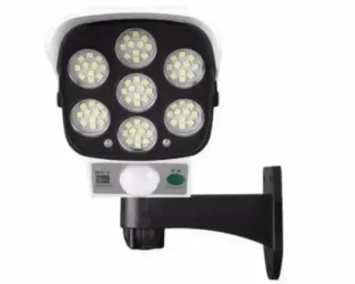 3 Faretti LED Falsi Telecamera di Sicurezza