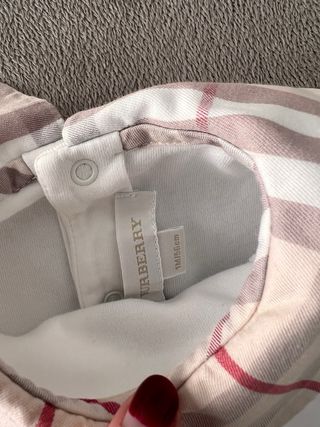 Body Burberry Bebé Blanco