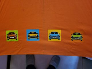 Guarda-chuva Grande Renault Clio Laranja