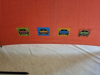 Guarda-chuva Grande Renault Clio Laranja